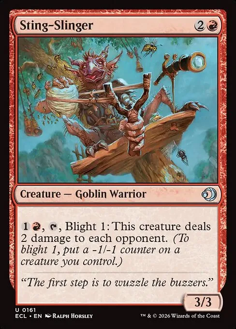 Sting-Slinger · Lorwyn Eclipsed 161/408