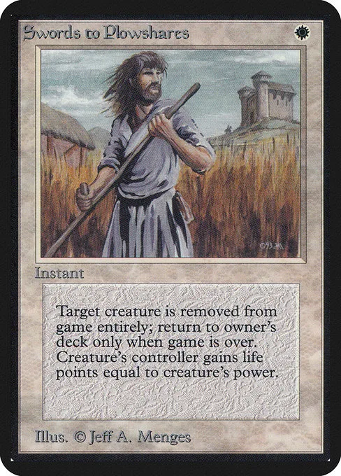 Swords to Plowshares · Limited Edition Alpha 40/295