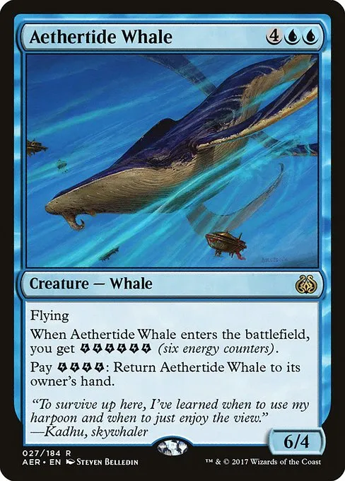 Aethertide Whale · Aether Revolt 27/197