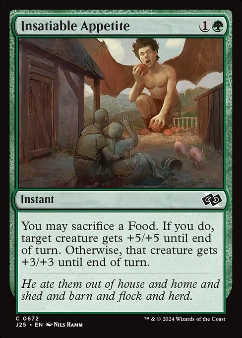 Insatiable Appetite · Foundations Jumpstart 672/779