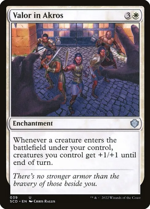 Valor in Akros · Starter Commander Decks 39/352