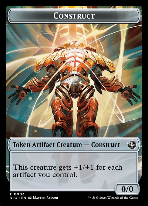 Construct · The Big Score Tokens 3/7