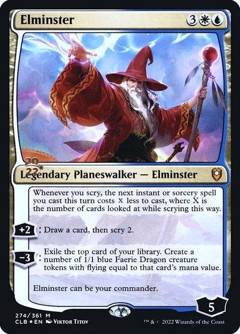 Elminster · Battle for Baldur's Gate Promos 274s/104