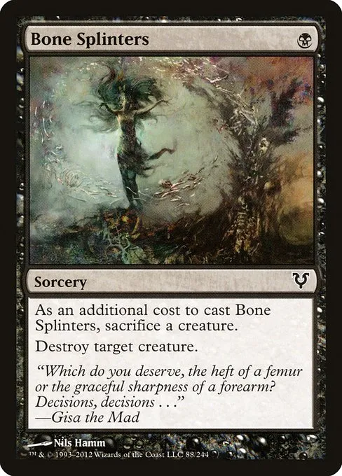Bone Splinters · Avacyn Restored 88/244