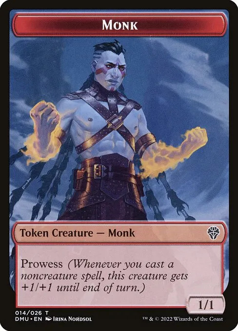 Monk · Dominaria United Tokens 14/26