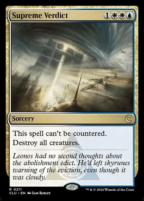 Supreme Verdict · Ravnica: Clue Edition 211/284