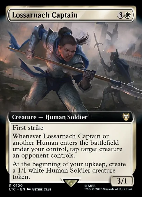 Lossarnach Captain · Tales of Middle-earth Commander 100/591