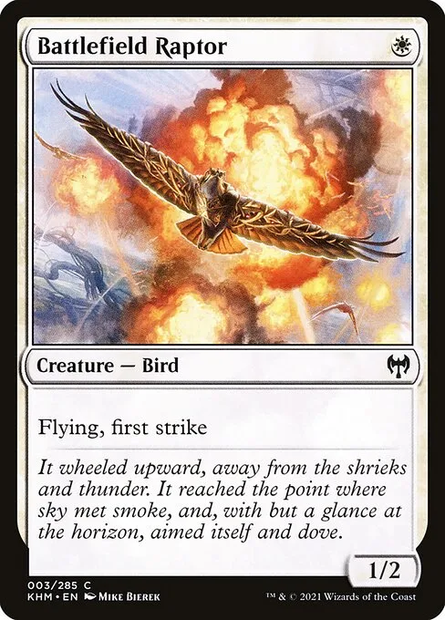 Battlefield Raptor · Kaldheim 3/425