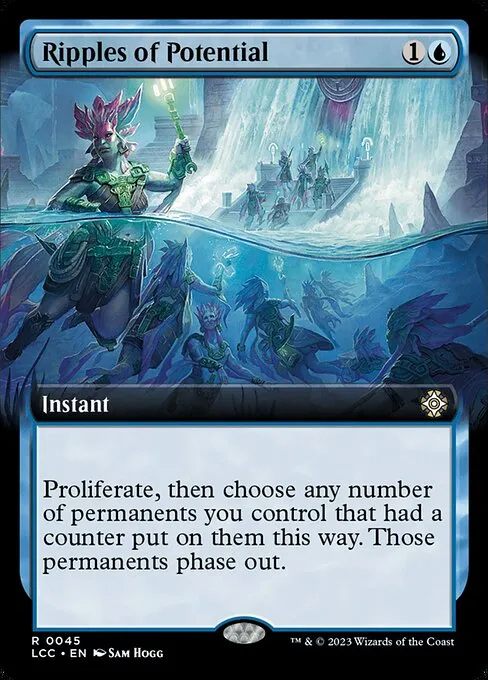 Ripples of Potential · The Lost Caverns of Ixalan Commander 45/370