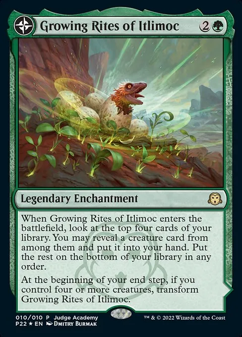 Growing Rites of Itlimoc // Itlimoc, Cradle of the Sun · Judge Gift Cards 2022 10/10