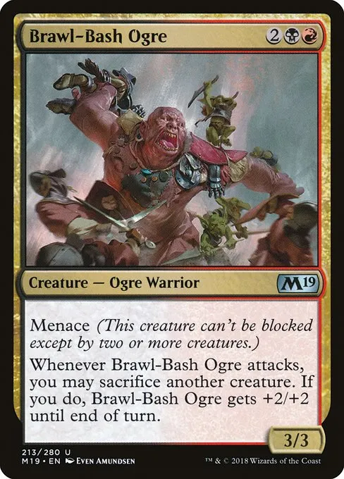 Brawl-Bash Ogre · Core Set 2019 213/314
