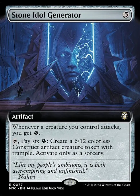 Stone Idol Generator · Modern Horizons 3 Commander 77/398