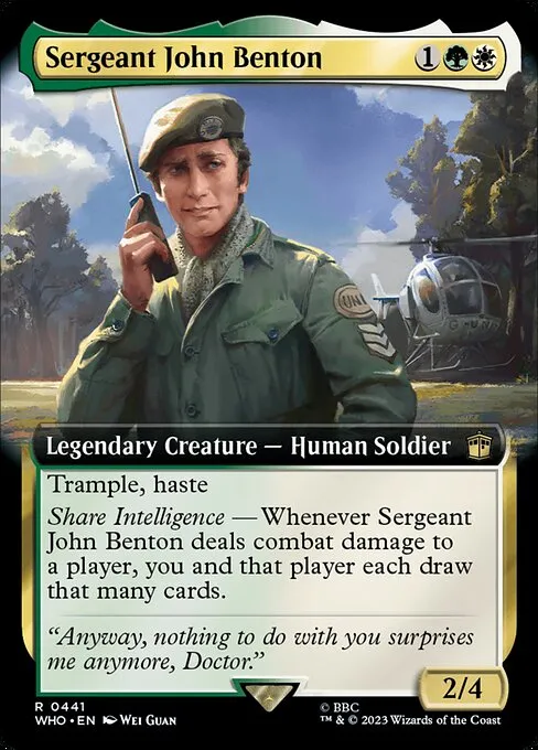 Sergeant John Benton · Doctor Who 441/1178