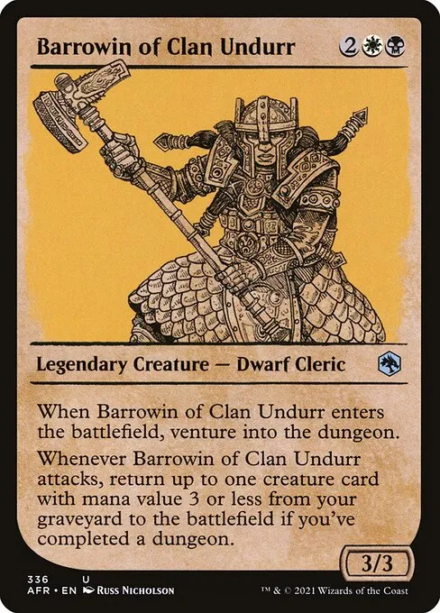 Barrowin of Clan Undurr · Adventures in the Forgotten Realms 336/424