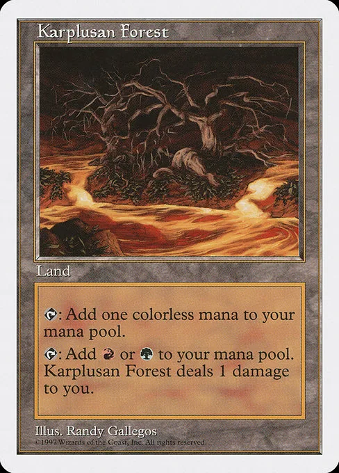 Karplusan Forest · Fifth Edition 421/460