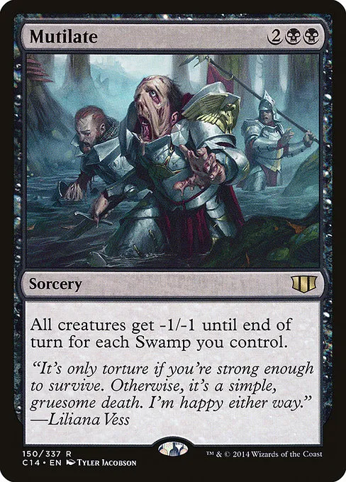 Mutilate · Commander 2014 150/337