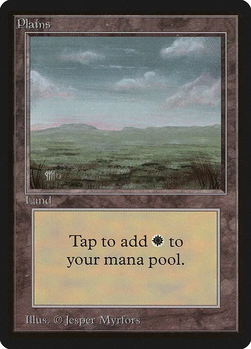 Plains · Limited Edition Beta 290/302