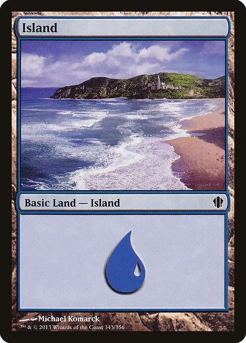 Island · Commander 2013 343/356