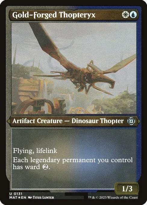 Gold-Forged Thopteryx · March of the Machine: The Aftermath 131/230
