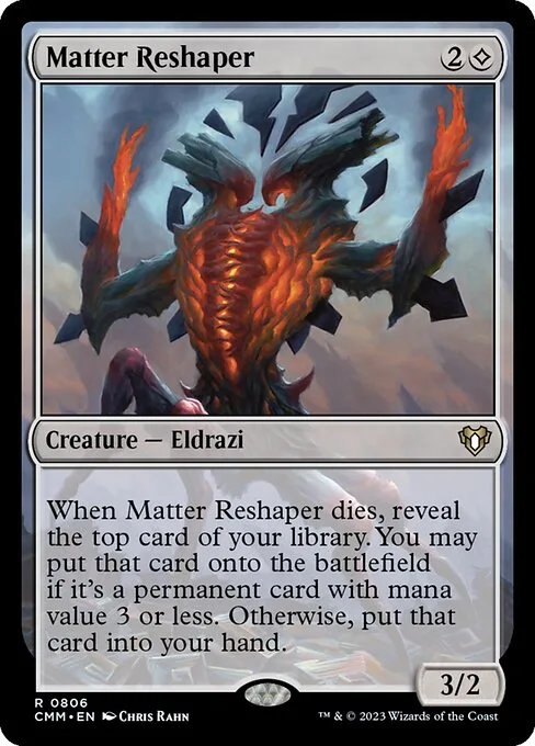 Matter Reshaper · Commander Masters 806/1067