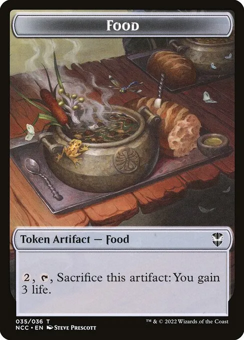 Food · New Capenna Commander Tokens 35/36