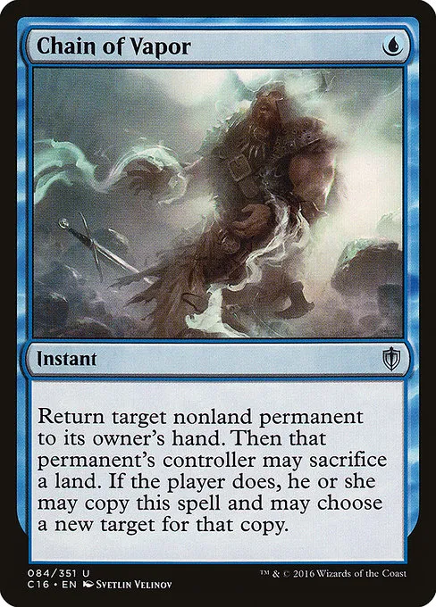 Chain of Vapor · Commander 2016 84/351