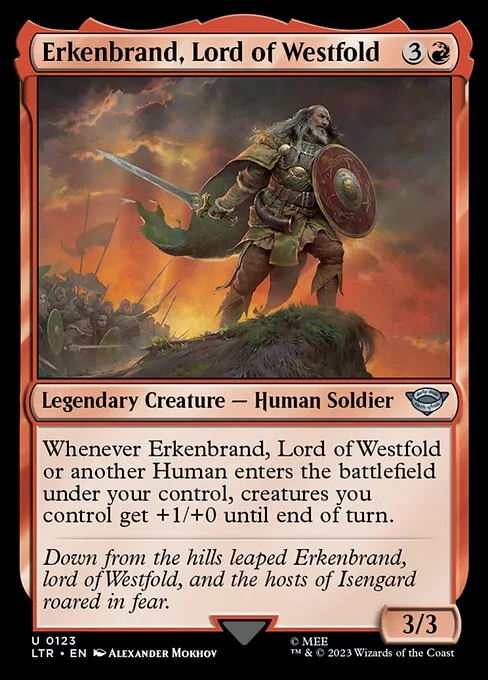 Erkenbrand, Lord of Westfold · The Lord of the Rings: Tales of Middle-earth 123/856
