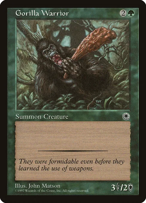 Gorilla Warrior · Portal 168/257