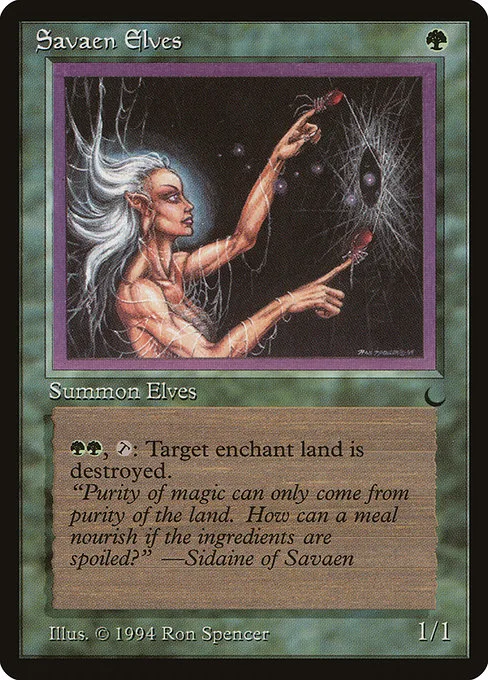 Savaen Elves · The Dark 84/122