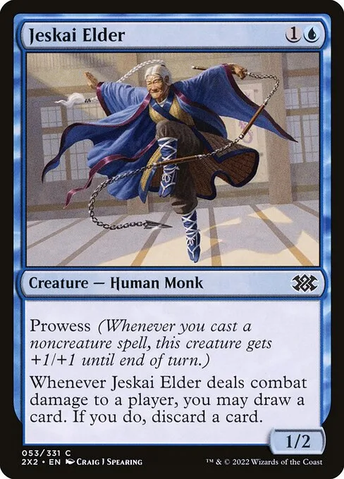 Jeskai Elder · Double Masters 2022 53/579