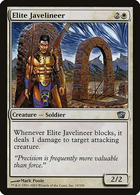 Elite Javelineer · Eighth Edition 19★/711