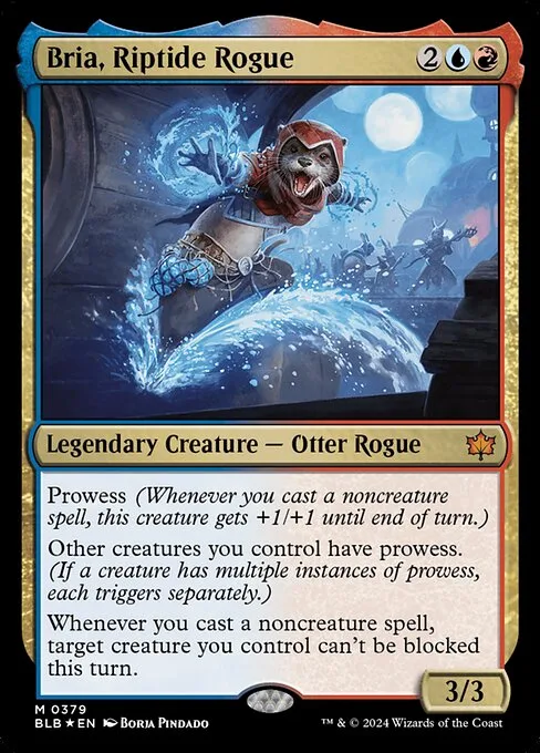 Bria, Riptide Rogue · Bloomburrow 379/398