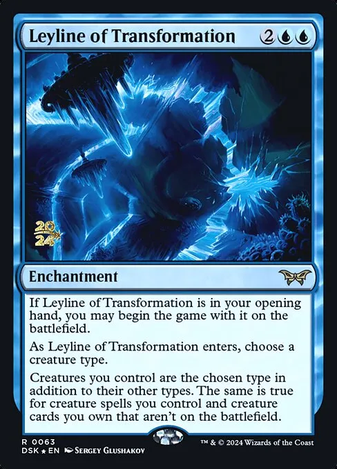 Leyline of Transformation · Duskmourn: House of Horror Promos 63s/160