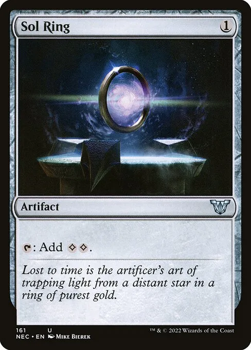Sol Ring · Neon Dynasty Commander 161/179