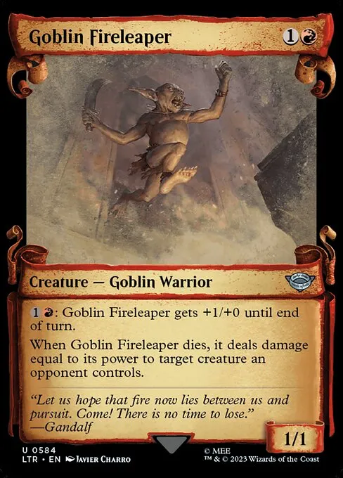 Goblin Fireleaper · The Lord of the Rings: Tales of Middle-earth 584/856