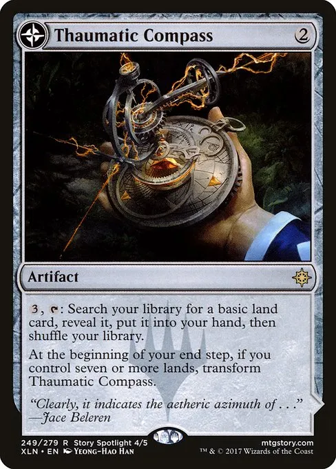Thaumatic Compass // Spires of Orazca · Ixalan 249/289