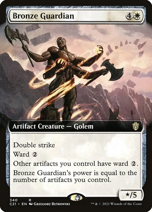 Bronze Guardian · Commander 2021 340/409