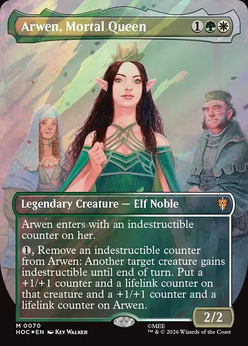 Arwen, Mortal Queen · The Hobbit Commander 70/7