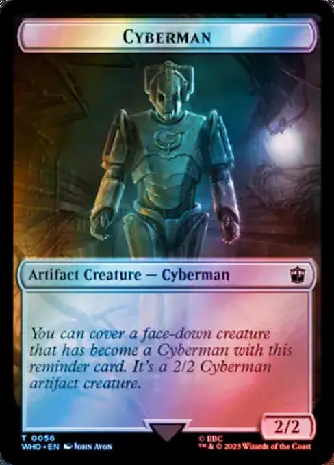 Cyberman · Doctor Who Tokens 56/64
