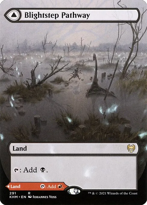 Blightstep Pathway // Searstep Pathway · Kaldheim 291/425