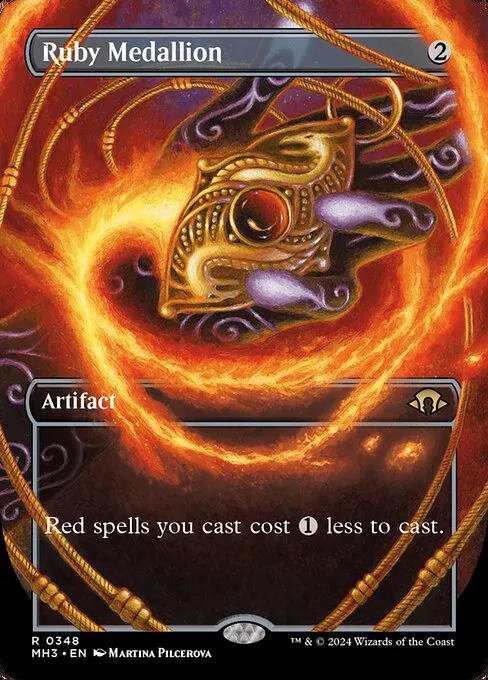 Ruby Medallion · Modern Horizons 3 348/528