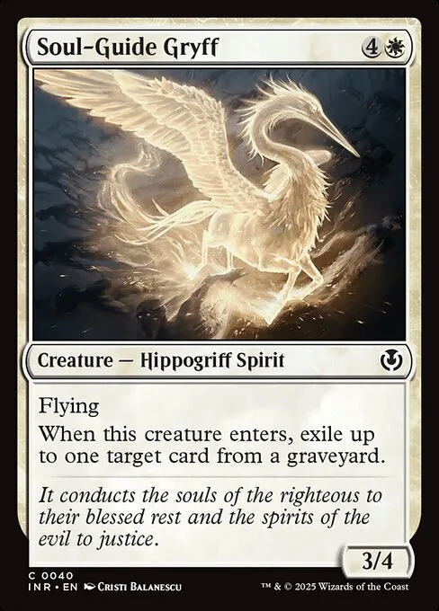 Soul-Guide Gryff · Innistrad Remastered 40/495