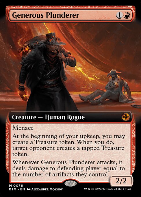 Generous Plunderer · The Big Score 76/95
