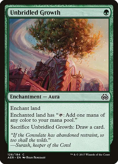Unbridled Growth · Aether Revolt 126/197