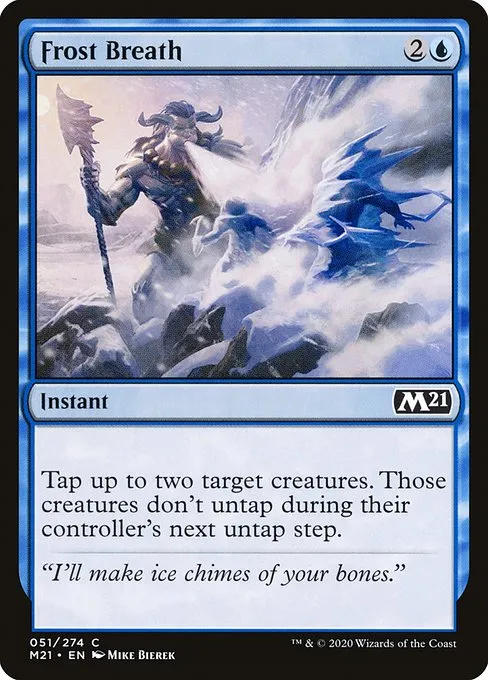 Frost Breath · Core Set 2021 51/397