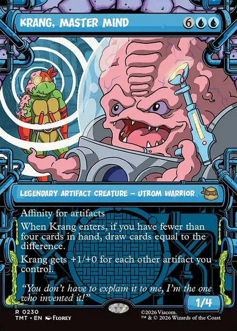 Krang, Master Mind · Teenage Mutant Ninja Turtles 230/320