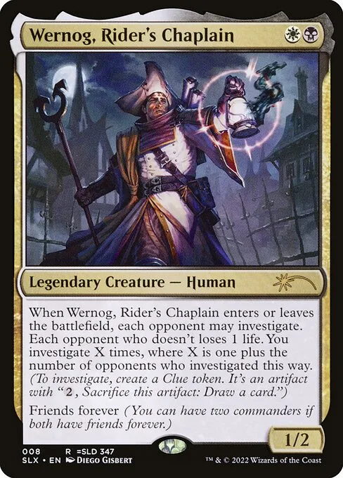 Wernog, Rider's Chaplain · Universes Within 8/30