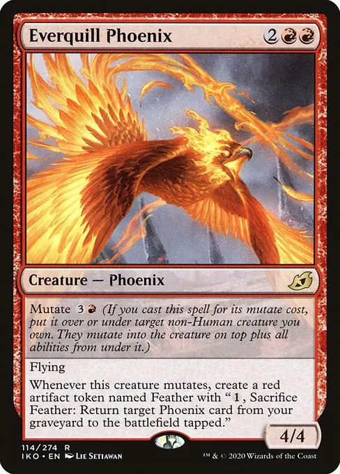 Everquill Phoenix · Ikoria: Lair of Behemoths 114/390