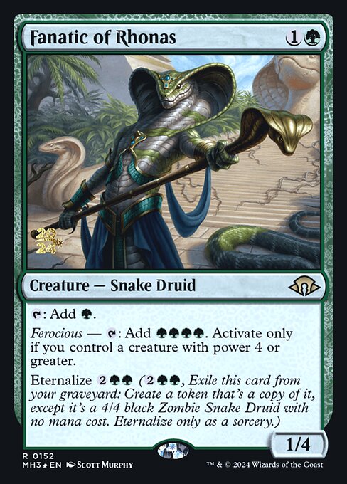 Fanatic of Rhonas · Modern Horizons 3 Promos 152s/92