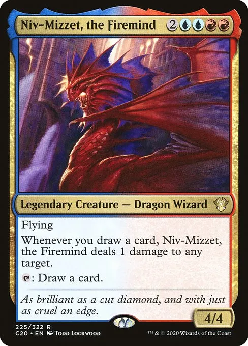 Niv-Mizzet, the Firemind · Commander 2020 225/322